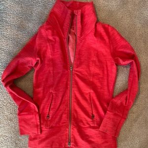 Lululemon Full Zip Red Jacket
